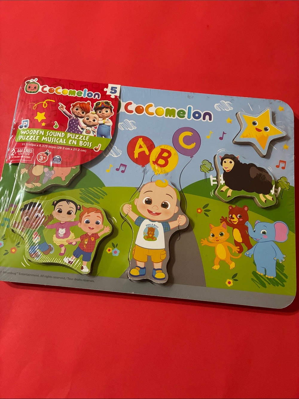 COCOMELON WOODEN SOUND PUZZLE